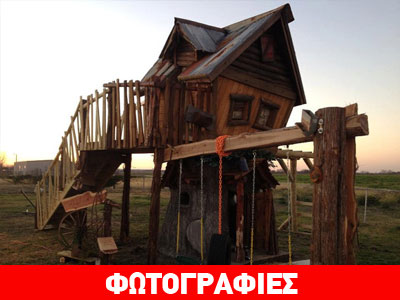 Δενδρόσπιτο από… τσιμέντο